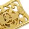 Chanel Square Earrings Clip-On Gold 95A 123264, Set of 2 4