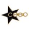 Star Coco Brooch Pin in Black from Chanel 1
