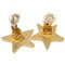 Clip-On Orange Star Earrings from Chanel, Set of 3, Image 4