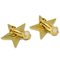 Clip-On White Star Earrings from Chanel, Set of 4 3