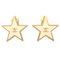 Clip-On White Star Earrings from Chanel, Set of 4, Image 1