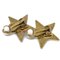 Clip-On Yellow Star Earrings from Chanel, Set of 6 3