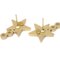Star Piercing Earrings from Chanel, Set of 2, Image 3