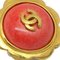 Chanel Stone Ohrringe Clip-On Rosa 97P 113270, 2er Set 2