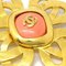 CHANEL Stone Gold Brooch Pin 97P 132737 2