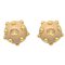 Clip-On Studs Button Earrings in Beige from Chanel, Set of 2 1