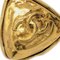 Orecchini triangolari Chanel in oro 131703, set di 2, Immagine 2