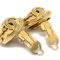Chanel Triple Cc Logos Earrings Clip-On Gold 94A 62398, Set of 2 3