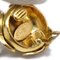 Chanel Triple Cc Logos Ohrringe Clip-On Gold 94A 62398, 2er Set 4