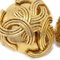 Chanel Triple Cc Logos Earrings Clip-On Gold 94A 62398, Set of 2, Image 2