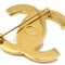 Large Gold Turnlock Brooch from Chanel 3