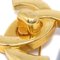 Große goldene Drehverschlussbrosche von Chanel 2