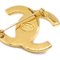Gold-Plated Turnlock Brooch from Chanel 3
