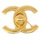 Vergoldete Drehverschlussbrosche von Chanel 1
