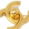 Gold-Plated Turnlock Brooch from Chanel 2
