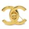Broche Turnlock dorado de Chanel, Imagen 1