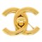 Broche Turnlock Dorée de Chanel 1