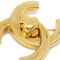Large Gold Turnlock Brooch from Chanel 2