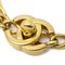 CHANEL Turnlock Chain Bracelet Gold 96A 29097 2