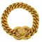 Goldenes Turnlock Kettenarmband von Chanel 1