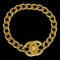 CHANEL Turnlock Chain Bracelet Gold 97P 120620 1