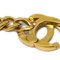 CHANEL Turnlock Chain Bracelet Gold 97P 120620 3