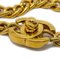 CHANEL Turnlock Chain Bracelet Gold 97P 120620 2