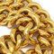 CHANEL Turnlock Chain Pendant Necklace Gold 96A 151278 3