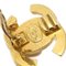 Kleine goldene Drehverschluss-Ohrringe von Chanel, 2 . Set 4