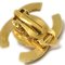 Orecchini Chanel Turnlock a clip piccoli dorati 96P 120619, set di 2, Immagine 4