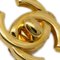 Chanel Turnlock Ohrringe Gold Klein 96A 130869, 2 Set 2