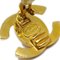 Chanel Turnlock Ohrringe Gold Small 97P 120295, 2er Set 4