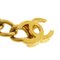 CHANEL Turnlock Gold Chain Choker 95A 130874 4