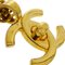 Turnlock Gold Chain Necklace Pendant from Chanel 4