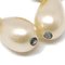 Chanel Turnlock Pearl Dangle Earrings Clip-On 96P 152060, Set of 2, Image 2
