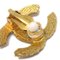 Chanel Woven Cc Ohrringe Clip-On Gold 2913 131707, 2 . Set 2