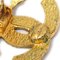 Chanel Woven Cc Ohrringe Clip-On Gold 2913 131707, 2 . Set 4