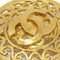 Gold Fretwork Paisley Brooch Pin from Chanel, 1995, Image 3