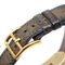 HERMES 1987 Kelly Watch Gray Ostrich 88858, Image 4