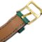 HERMES 1991 Kelly Watch Green Courchevel 130847, Image 5