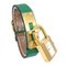 HERMES 1995 Kelly Watch Green Courchevel 160509, Image 1
