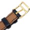 HERMES 1996 Kelly Watch Black Courchevel 112351, Image 5