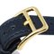 HERMES 1996 Kelly Watch Black Courchevel 112351, Image 3