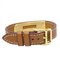 HERMES 1996 Kelly Watch Gold Courchevel 151330, Image 3