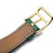 HERMES 1996 Kelly Watch Green Courchevel 99390, Image 5