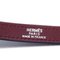Bordeaux Swift Kelly Double Tour Bangle from Hermes 3