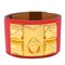 Dog Collar Bangle in Red from Hermes 2