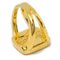HERMES Corozo Serie Ring #US 6.5 #JP 12 Gold 77946 4