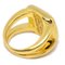 HERMES Corozo Serie Ring #US 6.5 #JP 12 Gold 77946 2