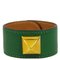 Green Courchevel Medor Bangle from Hermes 1